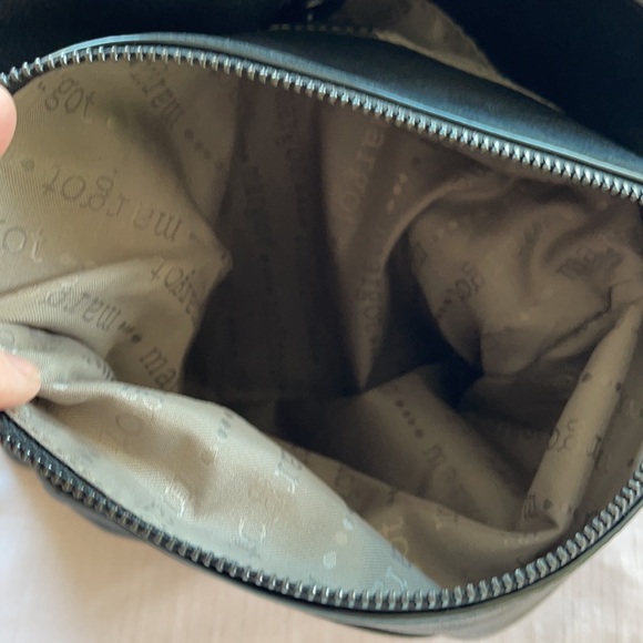 Margot Mickey Double Zip Versatile Hobo in Black - Picture 7 of 10